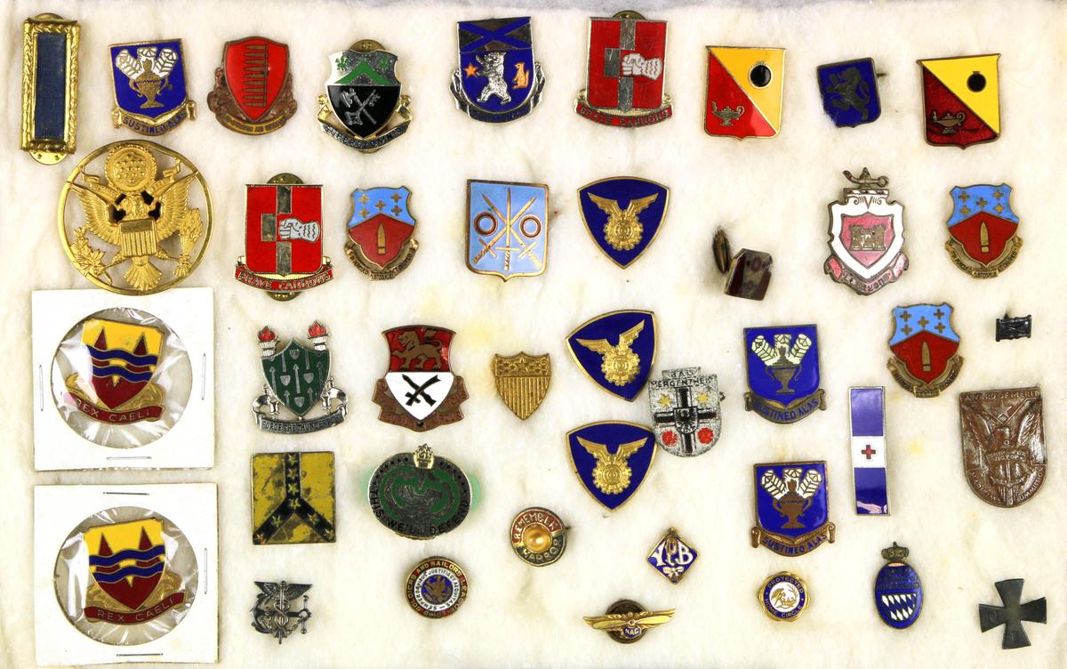 Collection of Military Pins & More (40)