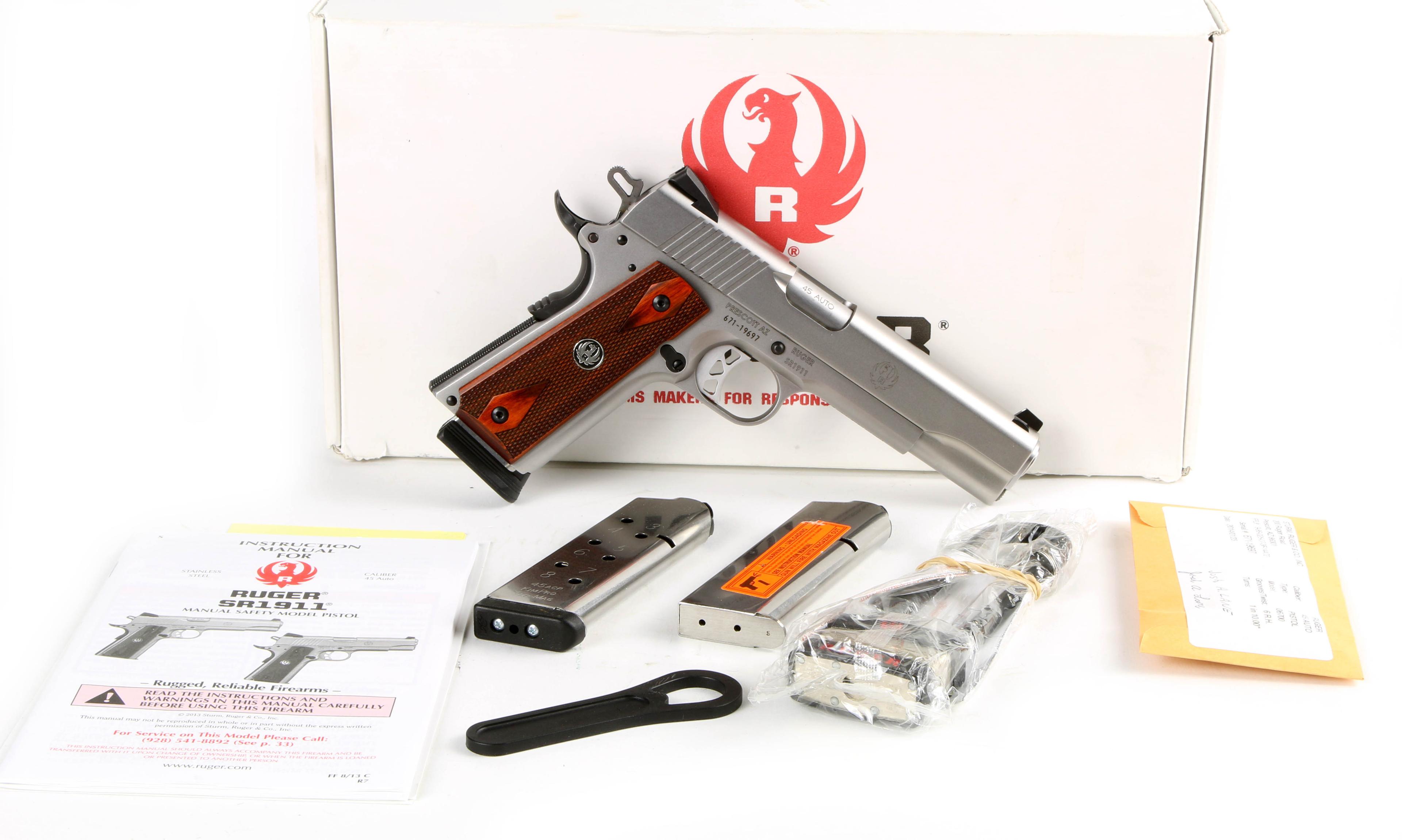 Ruger Model SR 1911 in .45 ACP