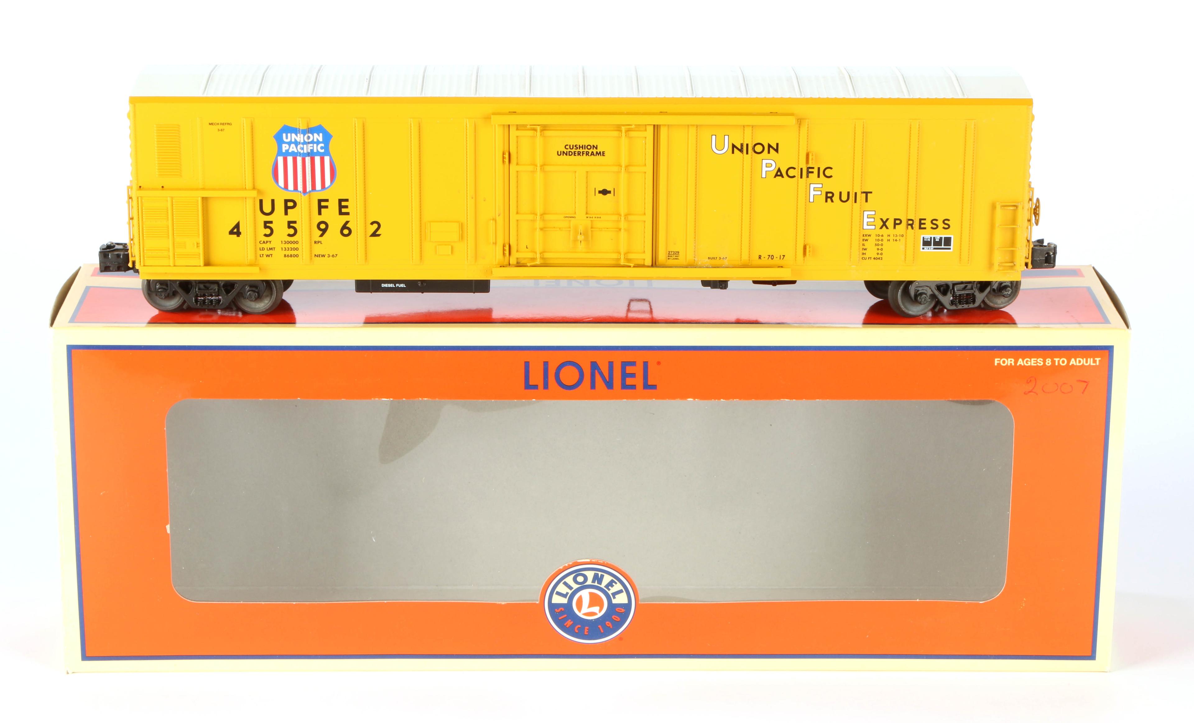 Lionel Union Pacific Mechanical Reefer