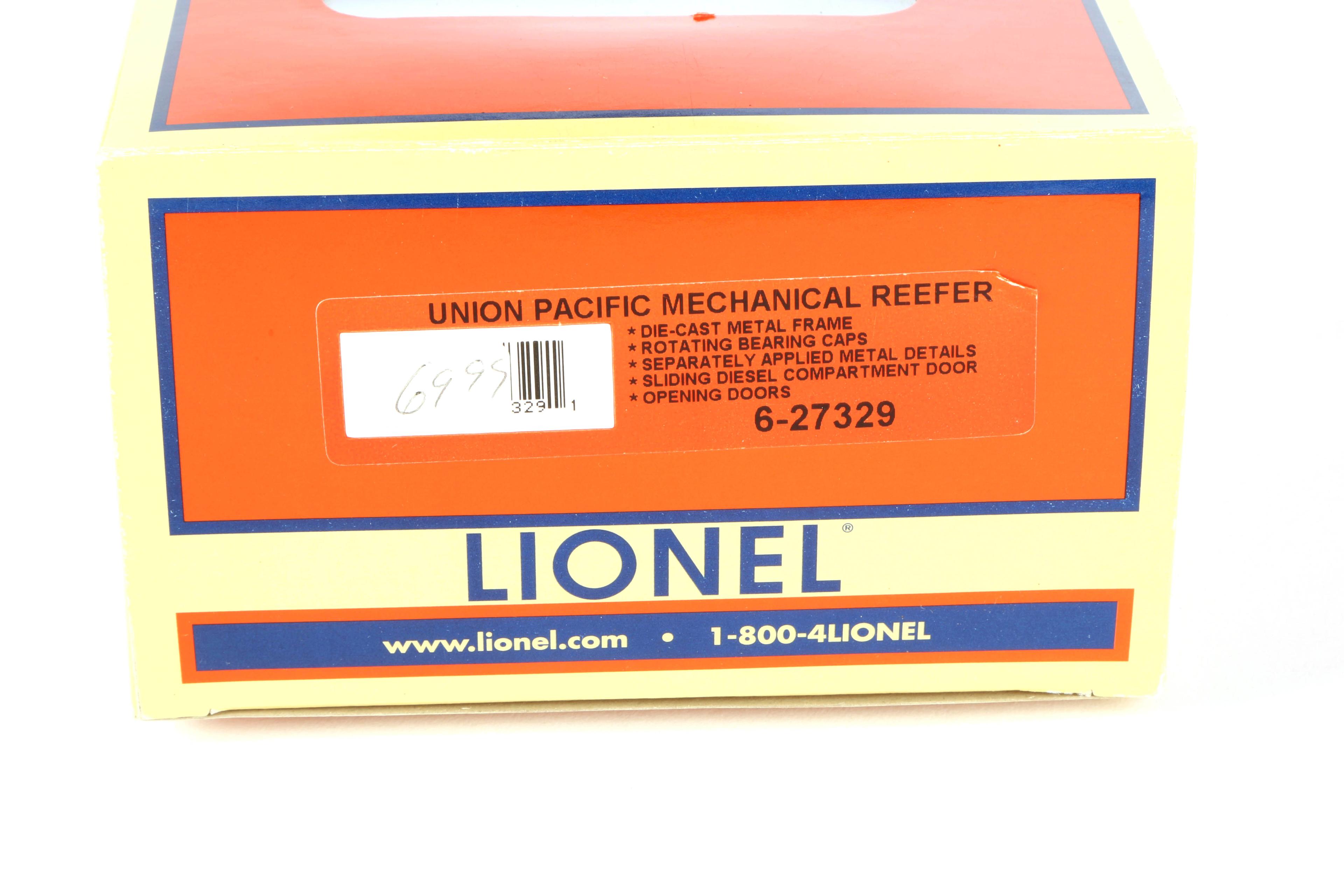 Lionel Union Pacific Mechanical Reefer