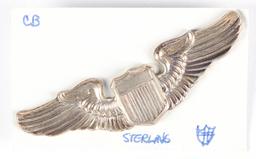 Pilot Aviator Wings Pin