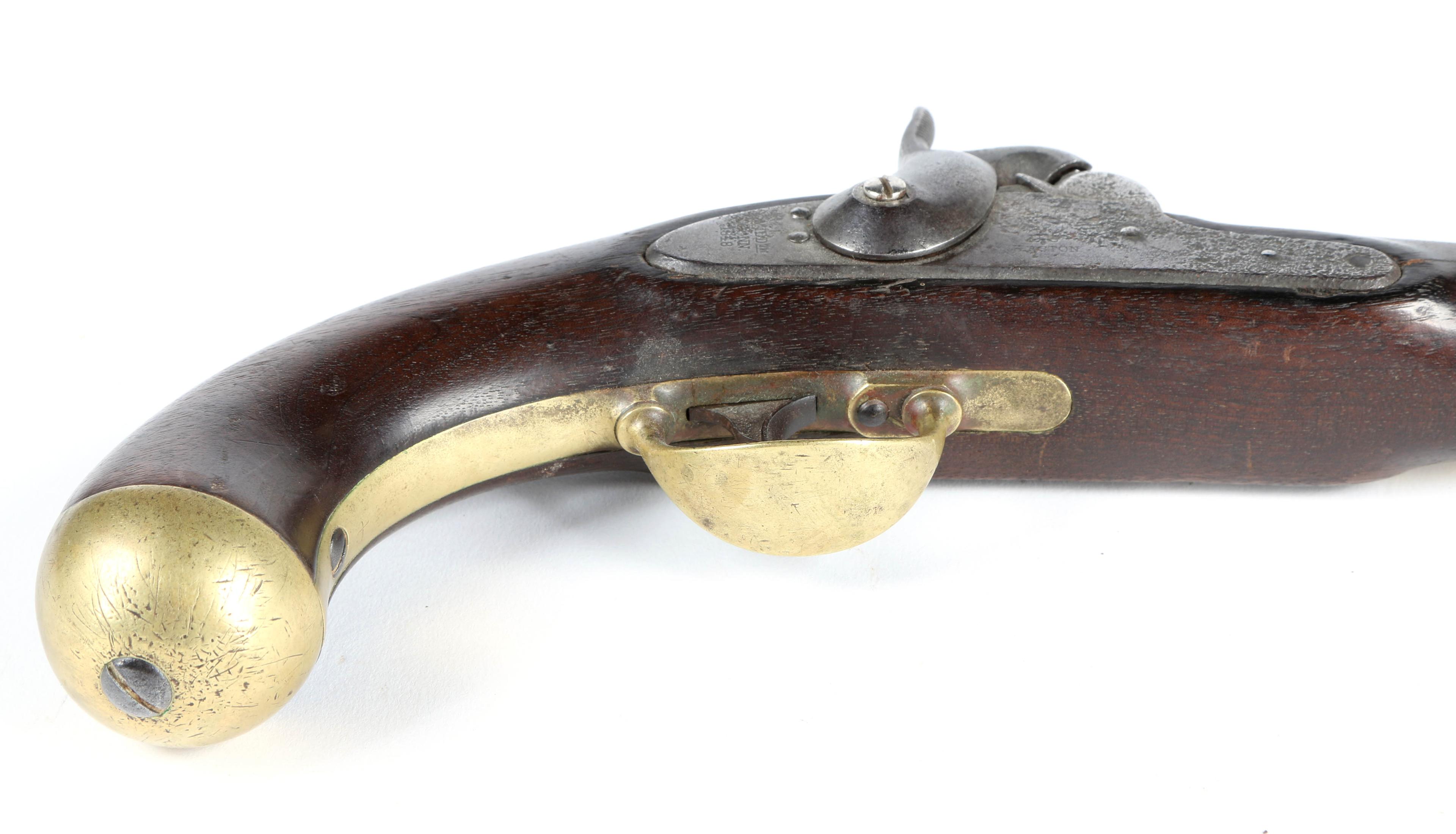 H. Aston Horse Pistol in .62 Caliber