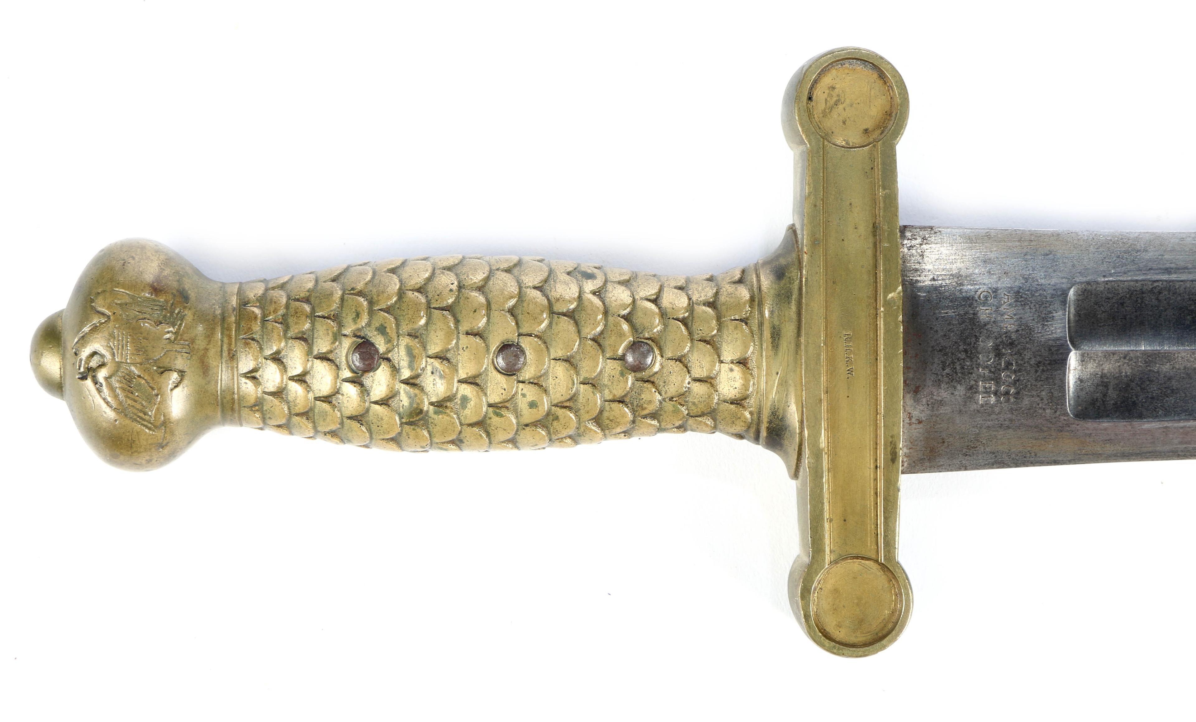 Ames 1832 Foot Artillery Sword