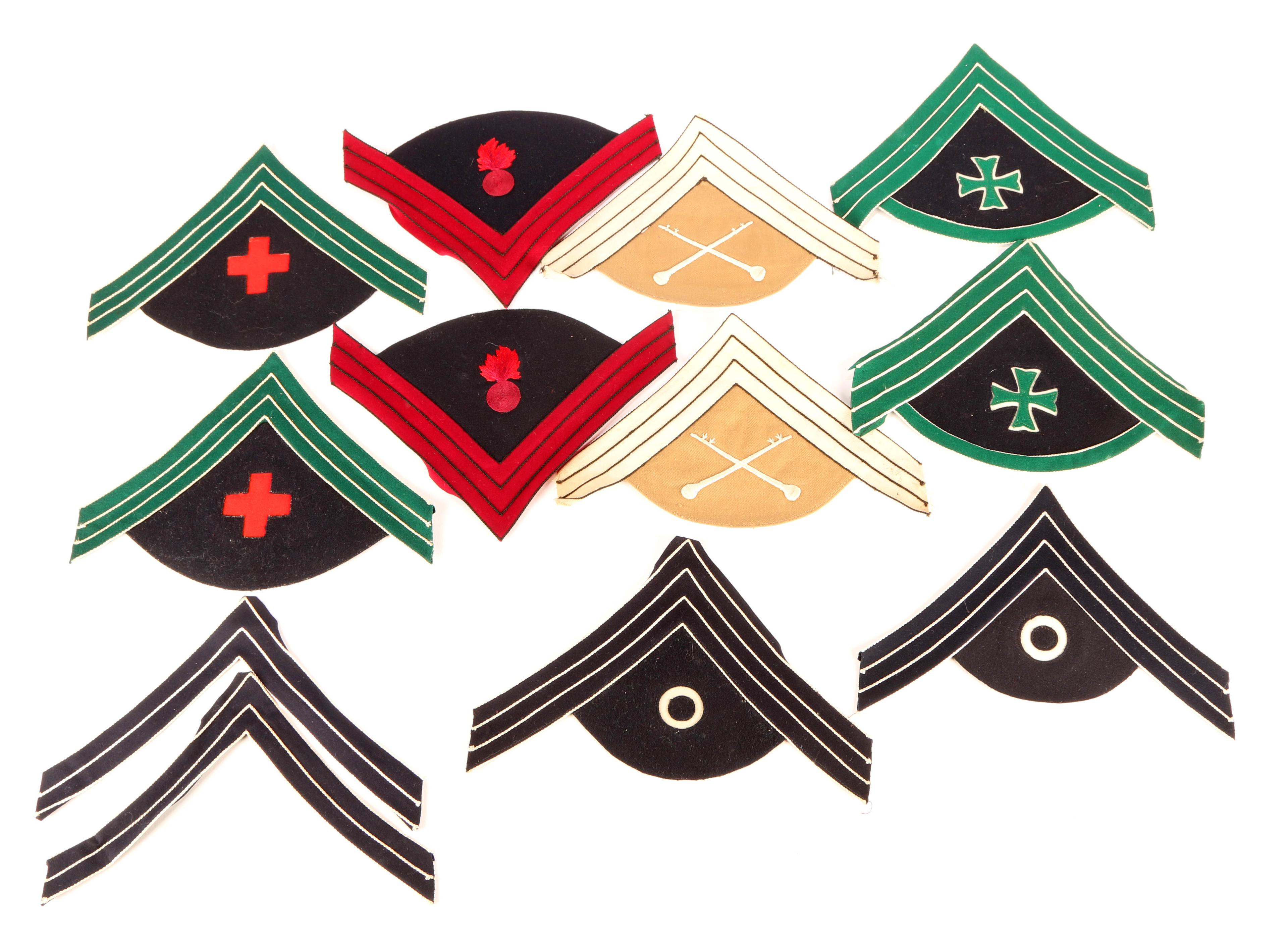 Military Patches/Chevrons (Felt)