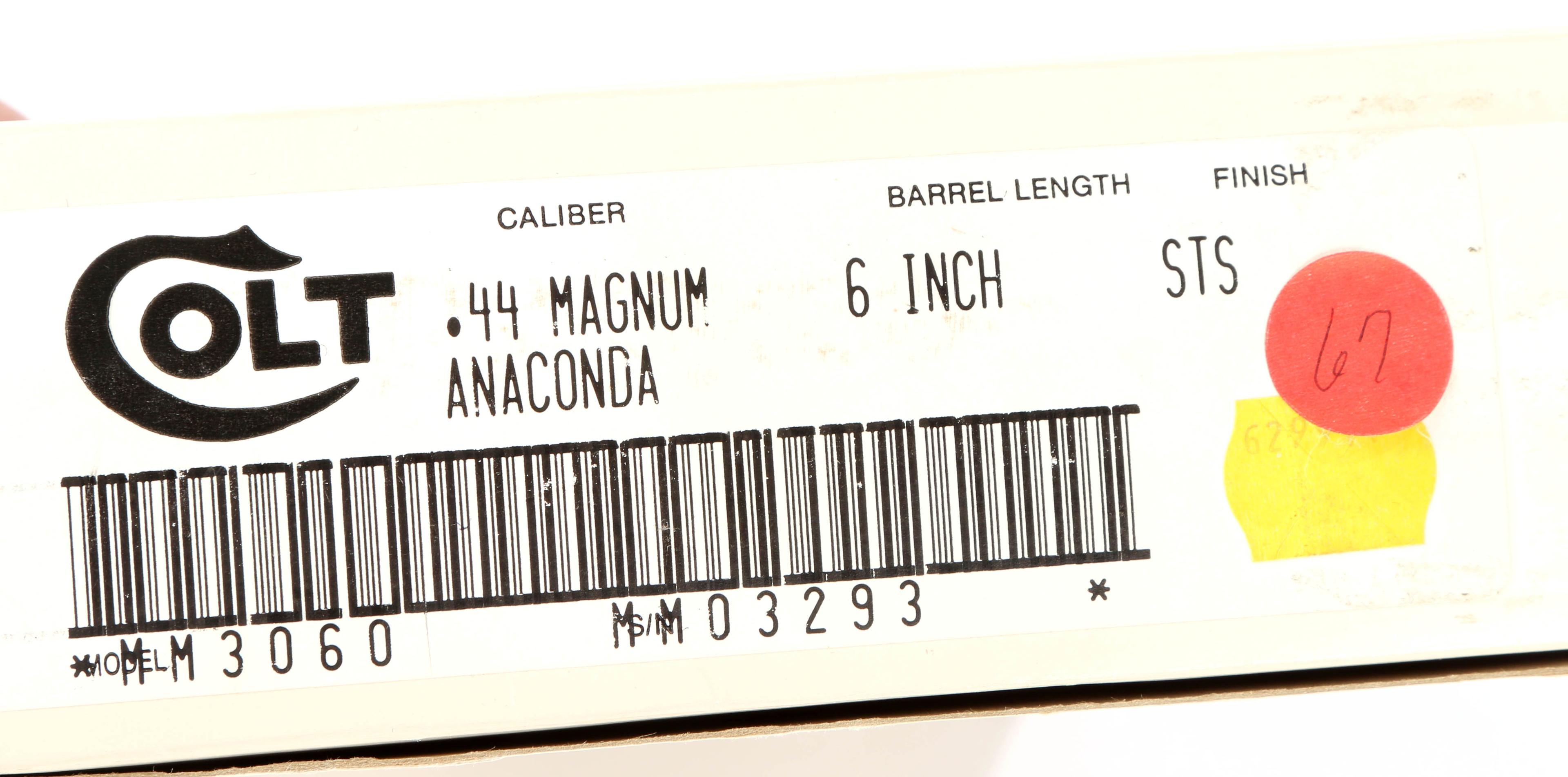 Colt Anaconda in .44 Rem. Mag.