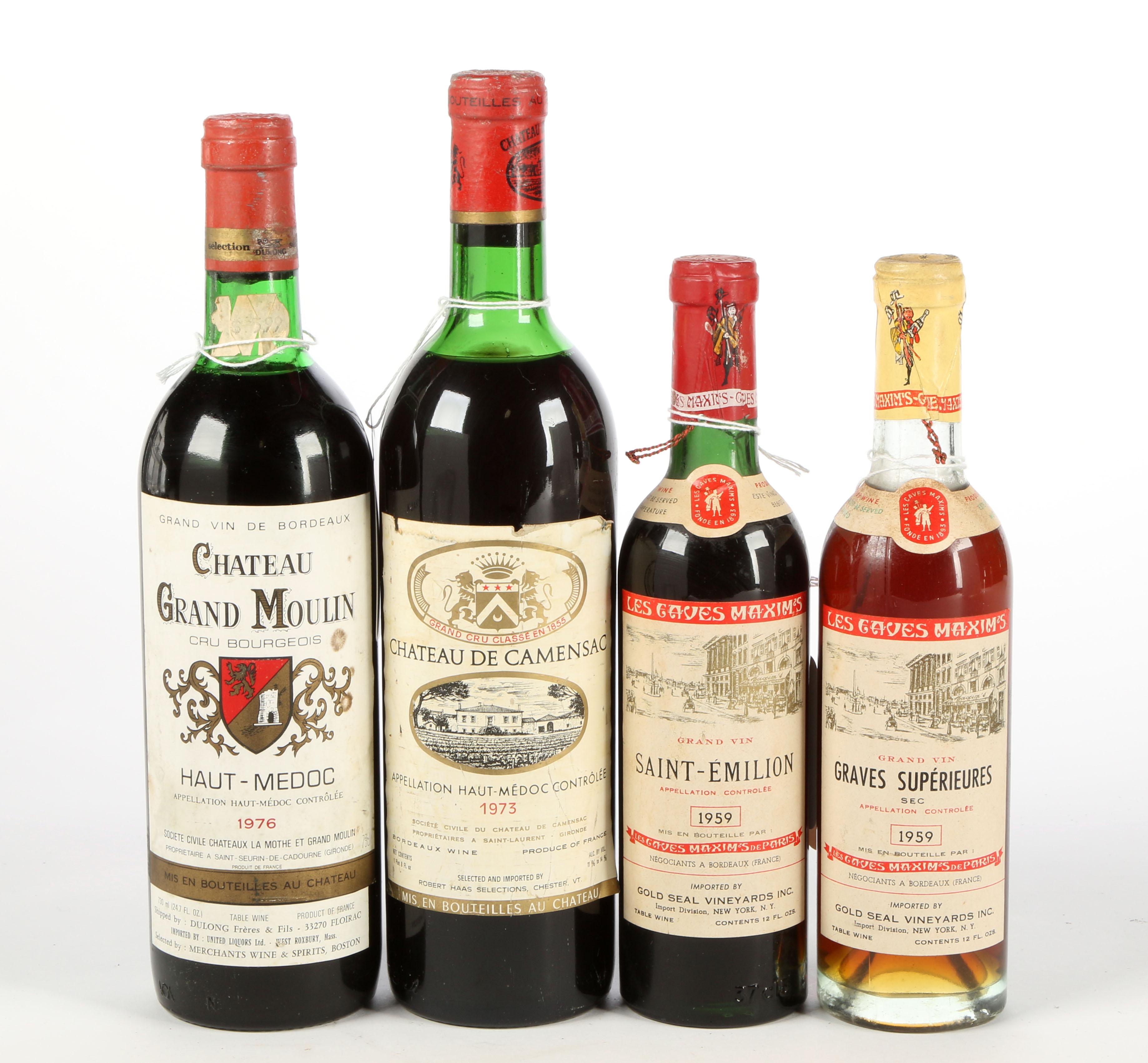 Mixed Lot of Reds from Bordeaux (8) - Shipping is NOT available for this lot. Local pickup only.