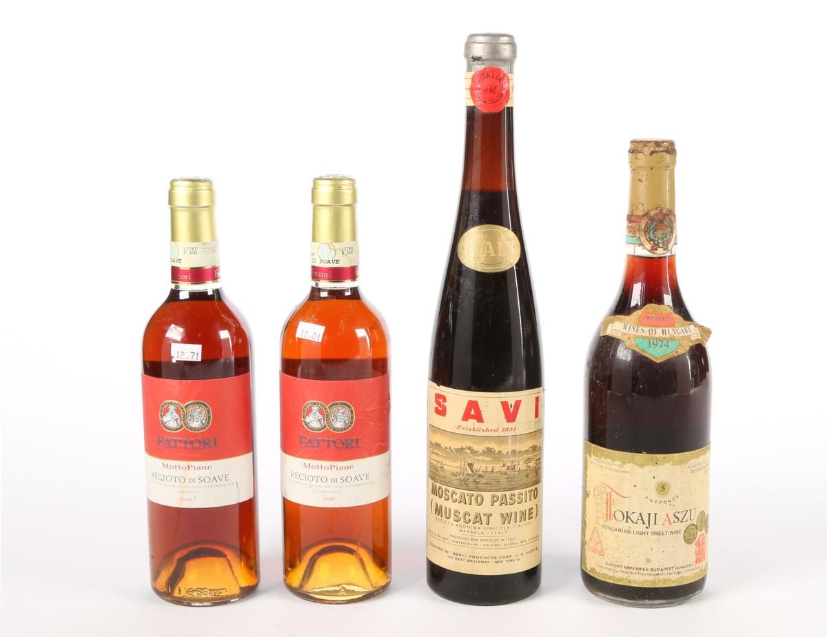 Mixed Lot of Dessert Wines (4) - Shipping is NOT available for this lot. Local pickup only.