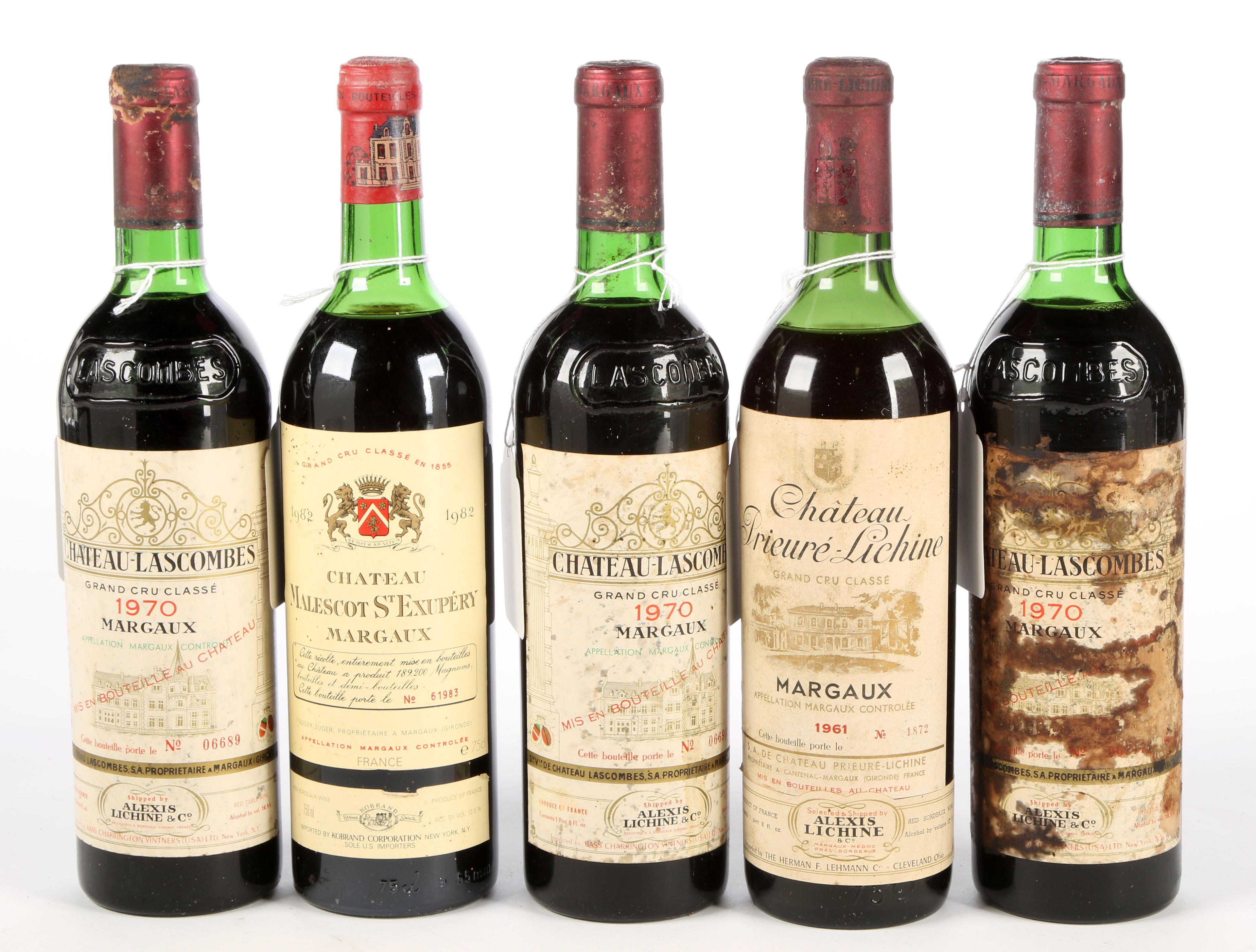 Mixed Lot of Bordeaux from Margaux (21) - Shipping is NOT available for this lot. Local pickup only.