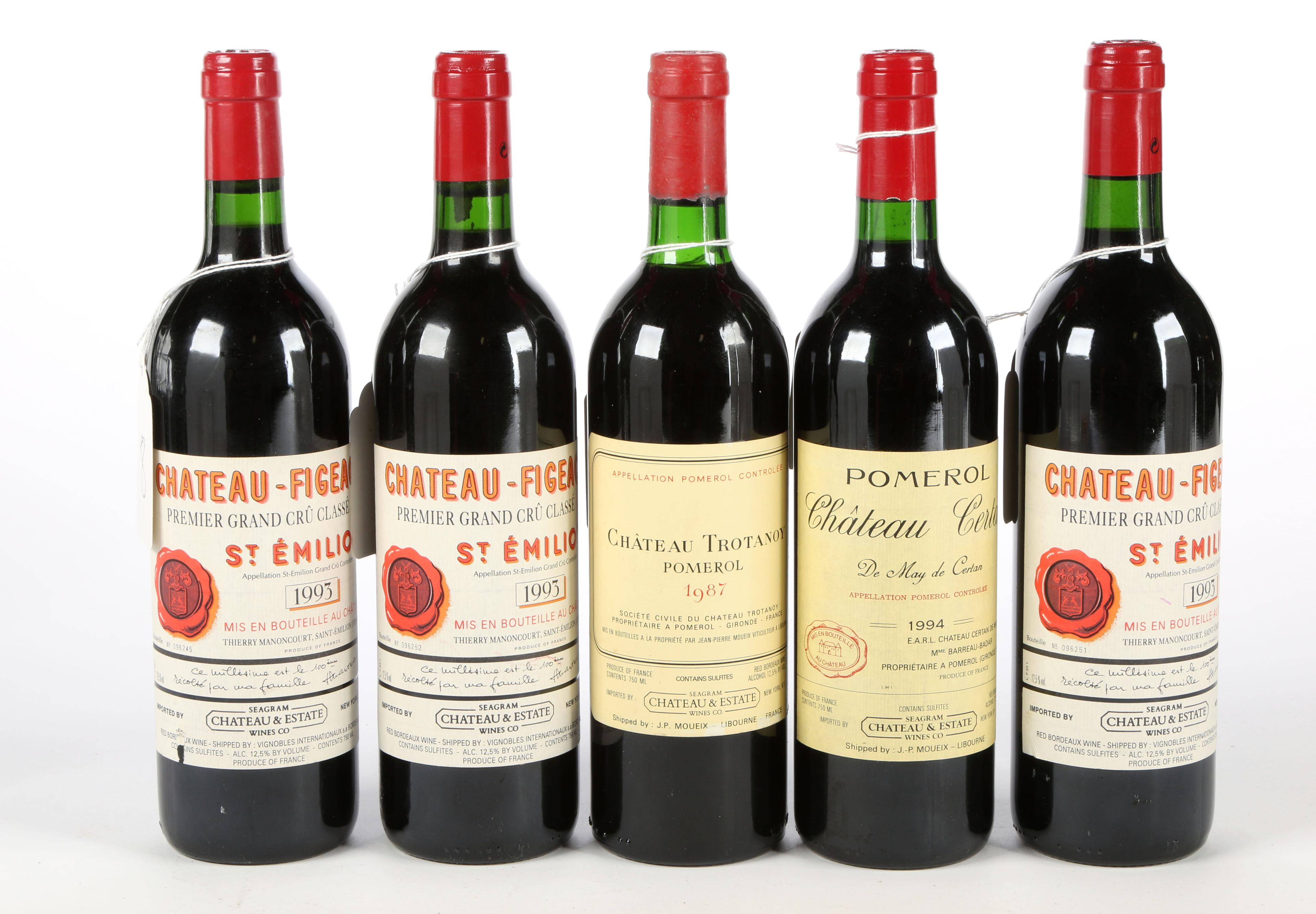 Mixed Lot of Bordeaux from Pomerol and St Emilion (15) - Local pickup only.