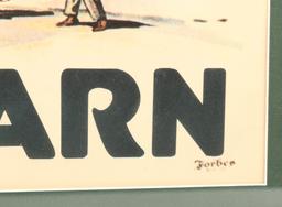 WWI lithograph poster "Join the Air Service Learn-Earn ("Give'er the Gun")"