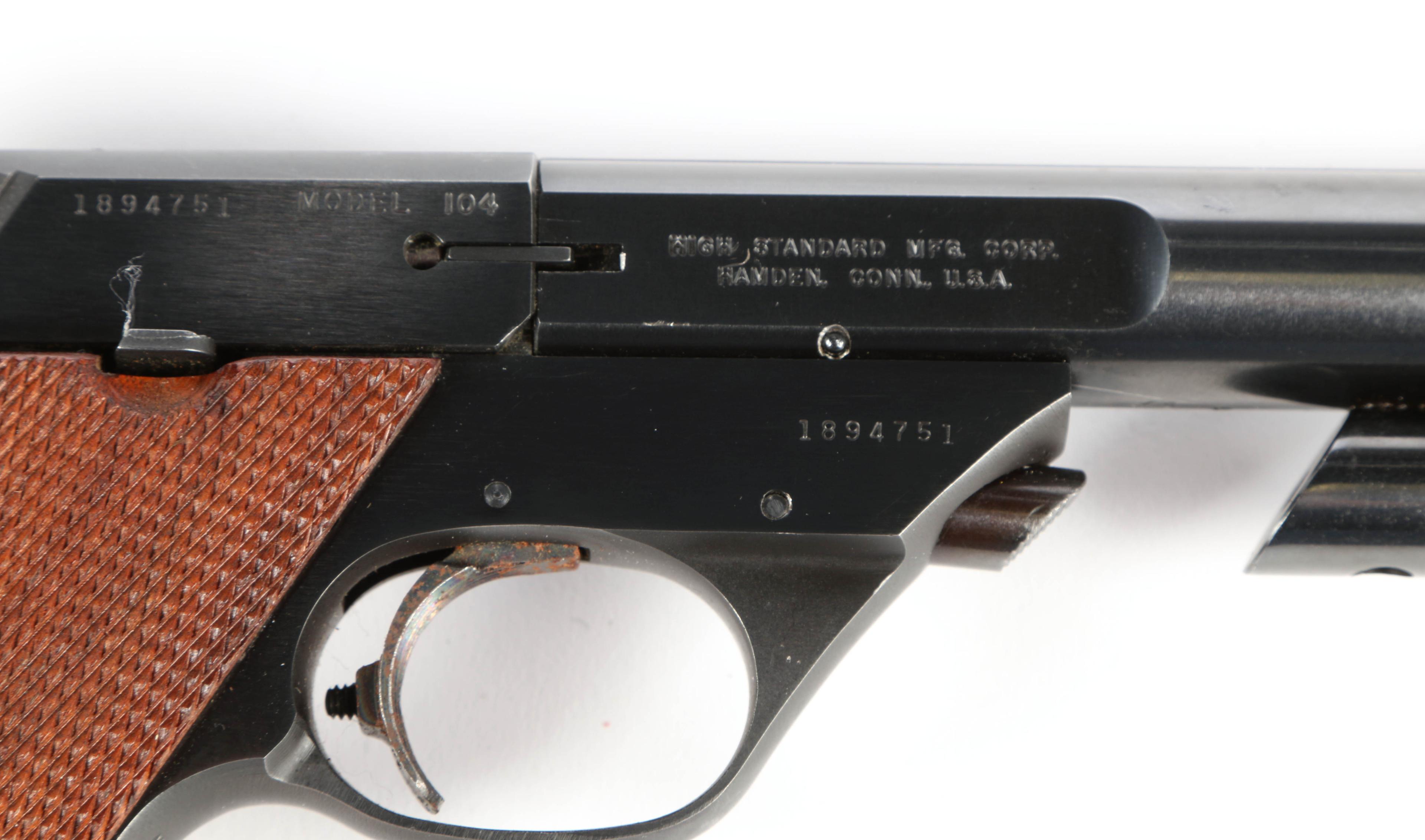 Hi-Standard Supermatic Citation in .22 long rifle