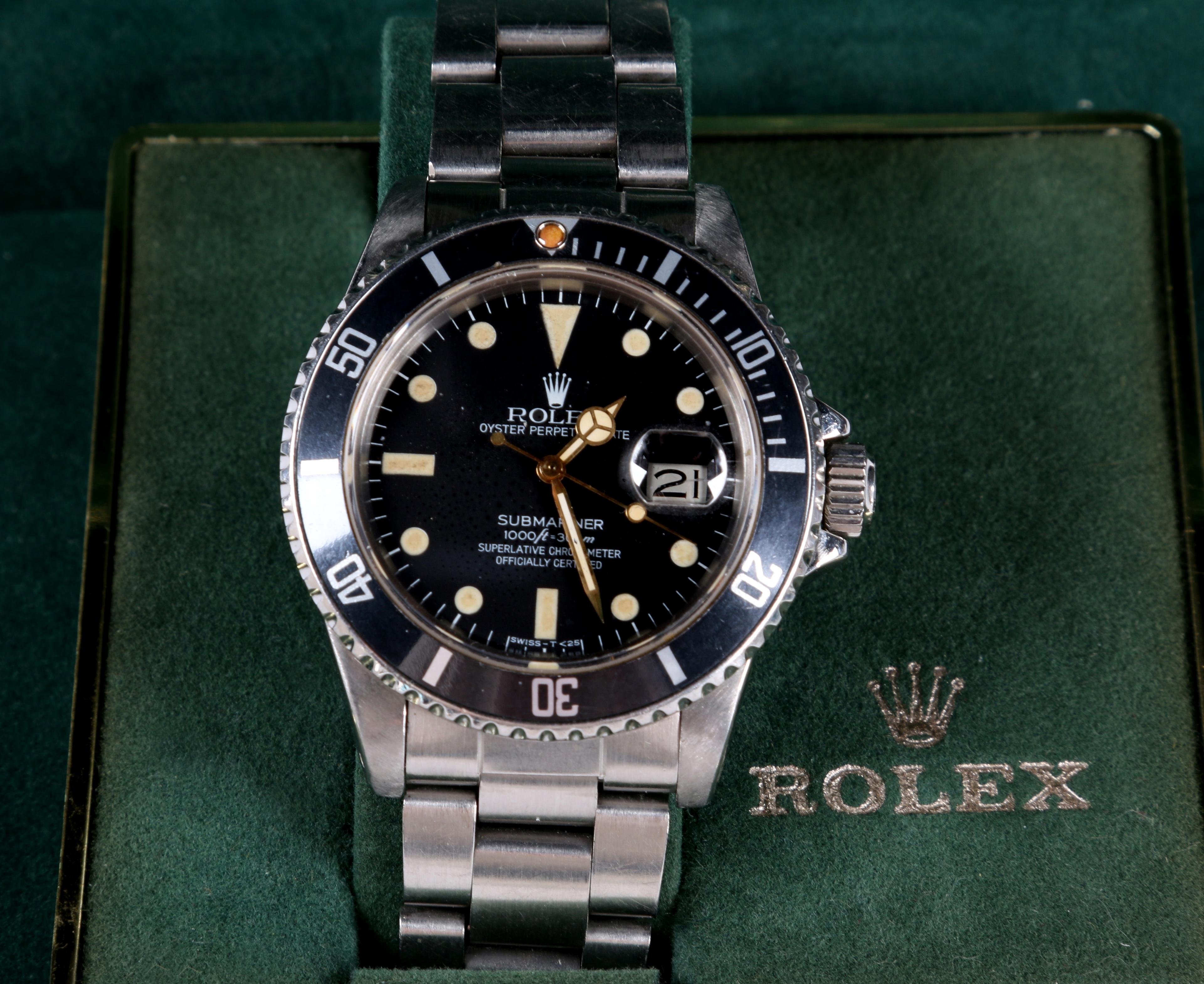 Rolex Stainless Steel Submariner Watch