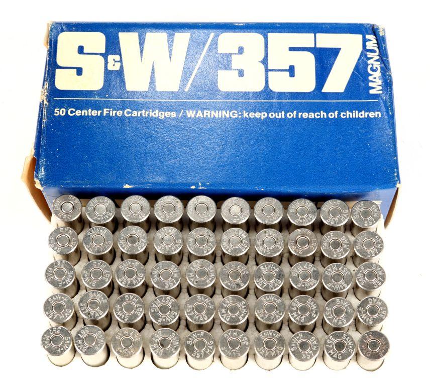 50 Rounds .357 Mag. In Smith & Wesson