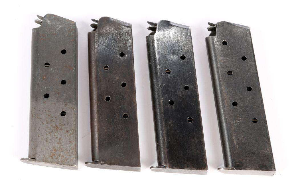 Four 1911 .45 acp Magazines