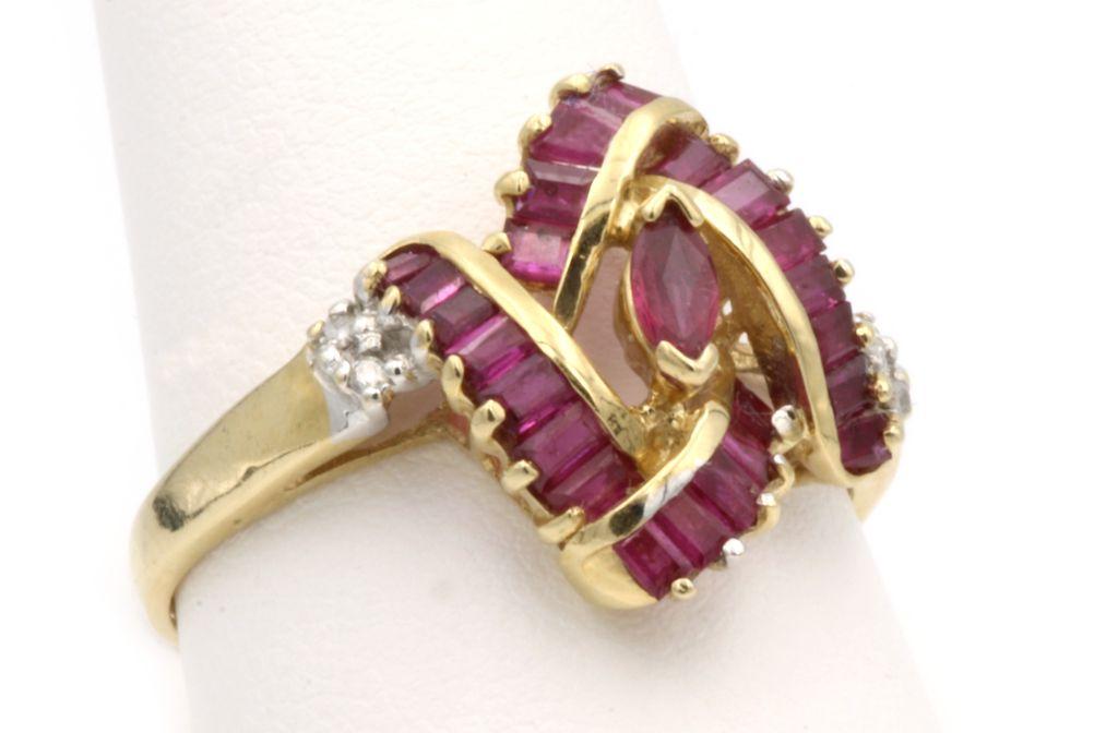 14K Gold & Ruby Ring