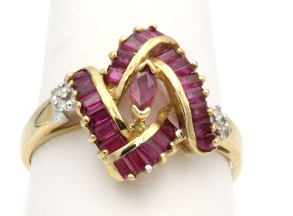 14K Gold & Ruby Ring