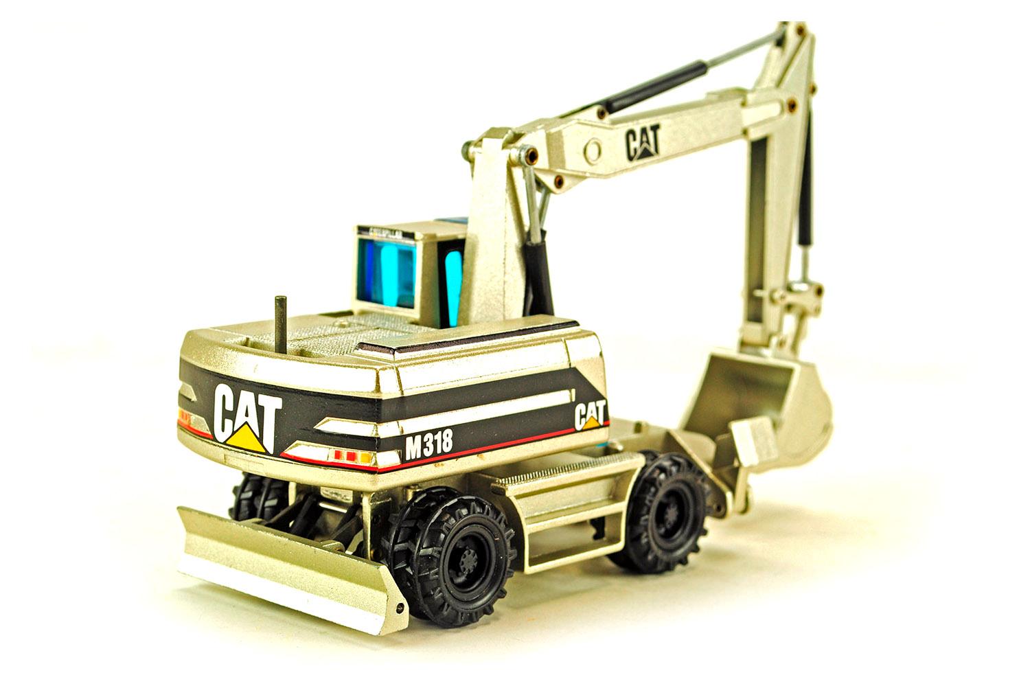 Caterpillar M318 Wheeled Excavator - Silver