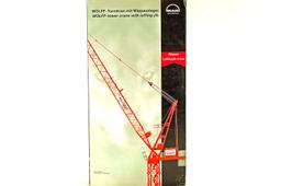 Wolff Wipper Tower Crane w/Jib