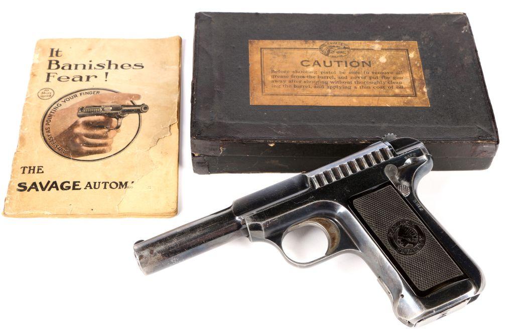 Savage Model 1907 in .380 ACP.