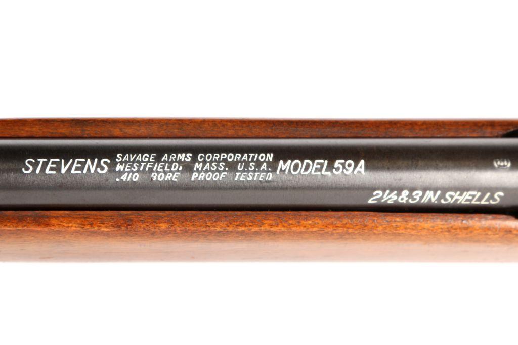 Stevens Model 59A in .410 Shotgun Caliber