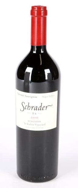 2006 Schrader T6 To Kalon Beckstoffer Cabernet Sauvignon