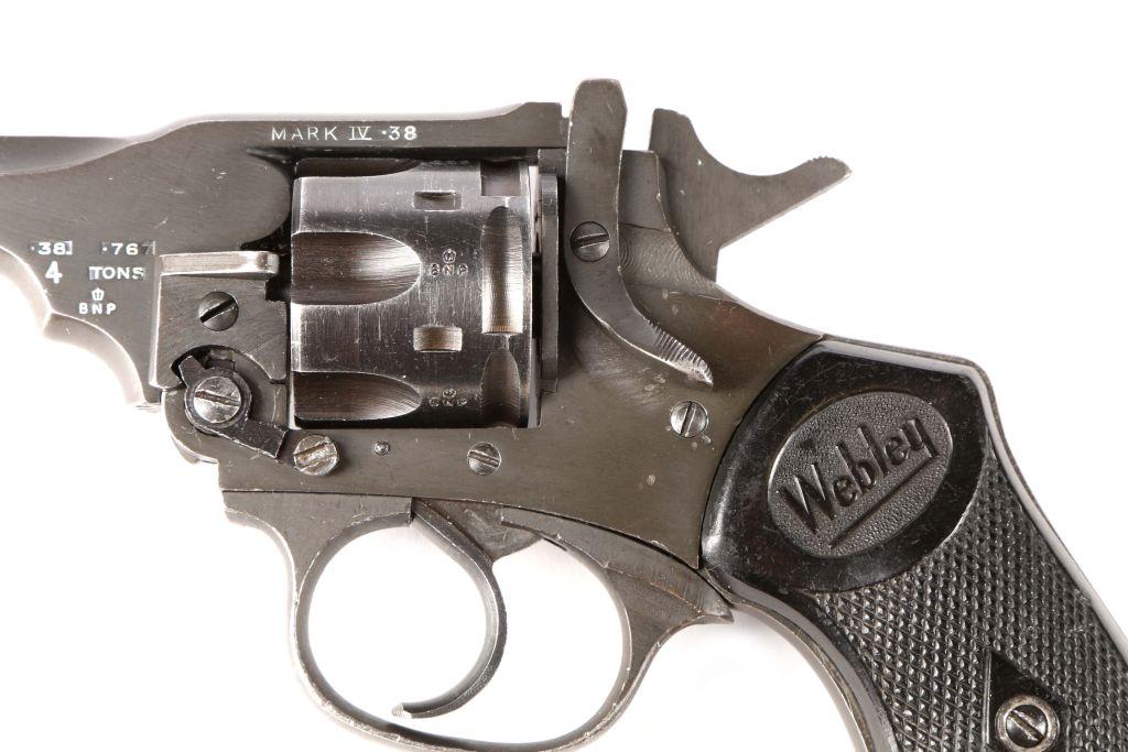 Webley Mark IV in .38 Smith & Wesson