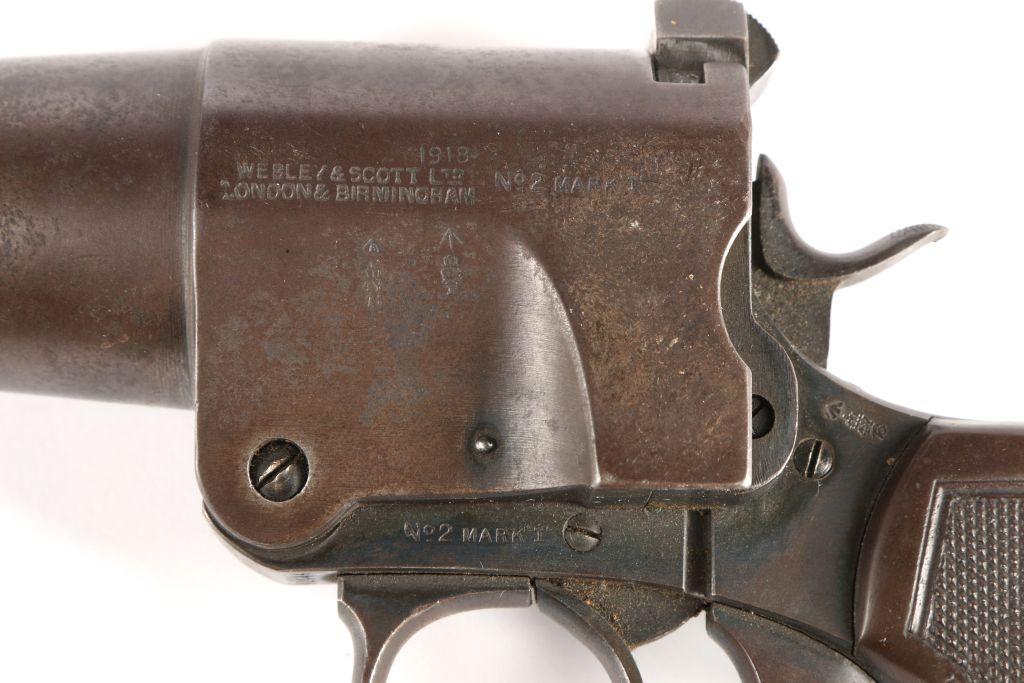 Webley and Scott Ltd No. 2 Mk. I Flair Pistol