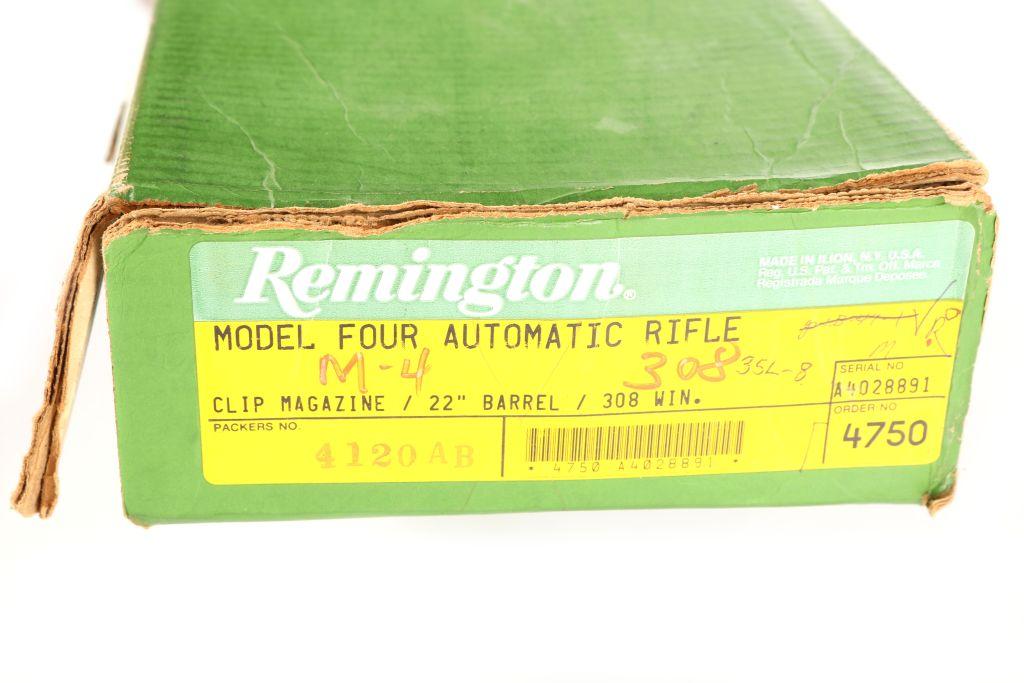 Remington Model 4 in .308 Win. Caliber