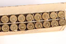 Opened Box of 20 Rounds .45 Caliber Ammunition
