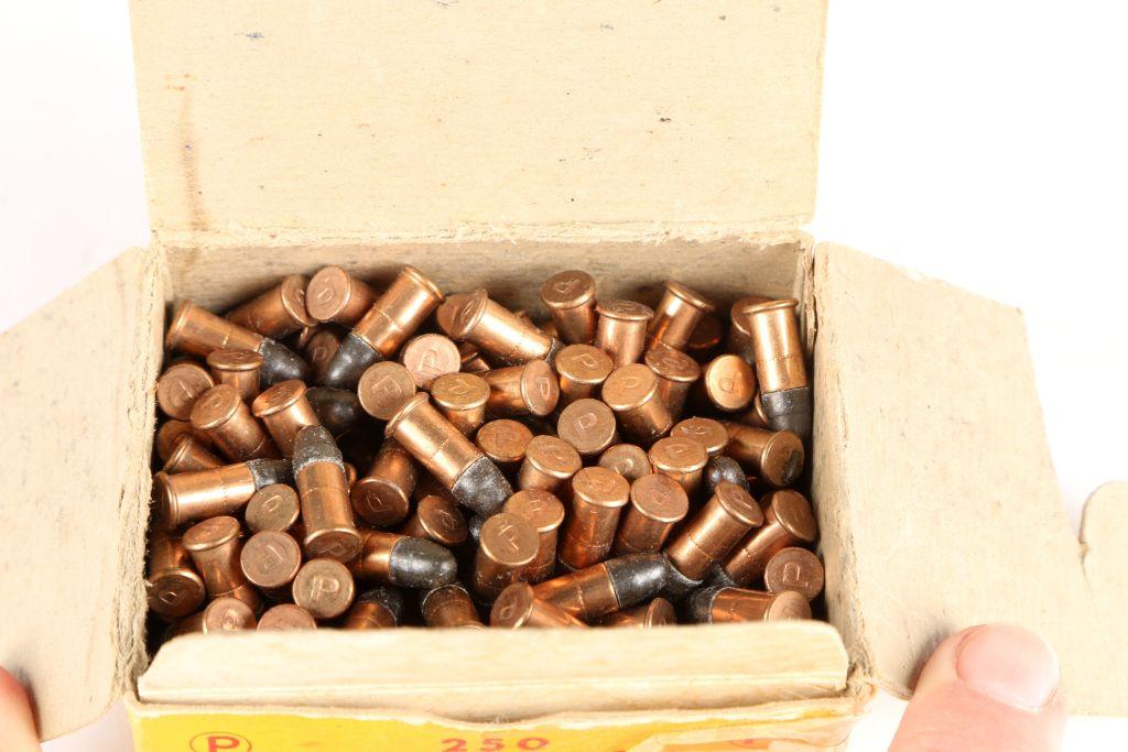 Approximately 250 Rounds Peters .22 Short Krumble Ball