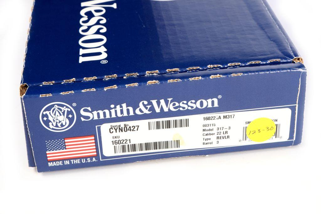 Smith & Wesson 317-3 AirLite in .22 Long Rifle