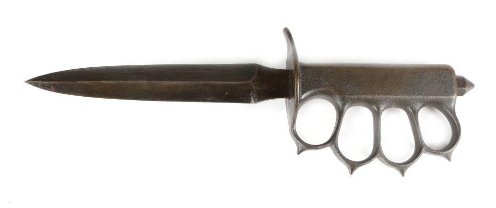 US 1918 Trench Knife With Matching Scabbard