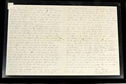 5 Progressive Letters From 1862 (Civil War) To Sara Loomis From Lt. Samuel Clark Barnum