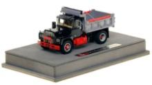 Mack R Single Axle Dump Truck - Black/Red/Gray Dump