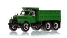 Mack B-61 Tandem Dump Truck - Green/Black