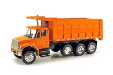 International 7000 Dump Truck - Orange