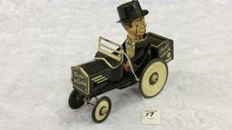 Marx Charlie McCarthy Tin Wind Up Toy Buggy