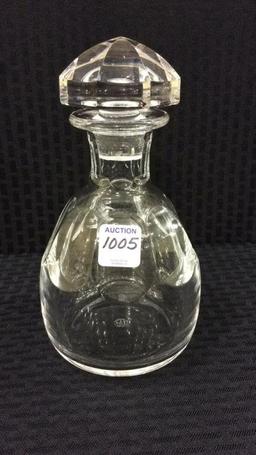 Baccarat France Crystal Decanter w/ Stopper