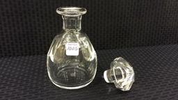 Baccarat France Crystal Decanter w/ Stopper