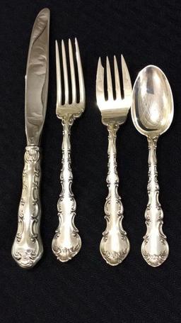 Set of Gorham Sterling Silver Matching Flatware-