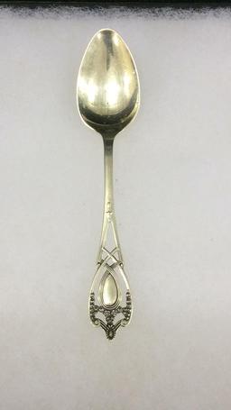 Set of 8 Matching Sterling  Silver Spoons