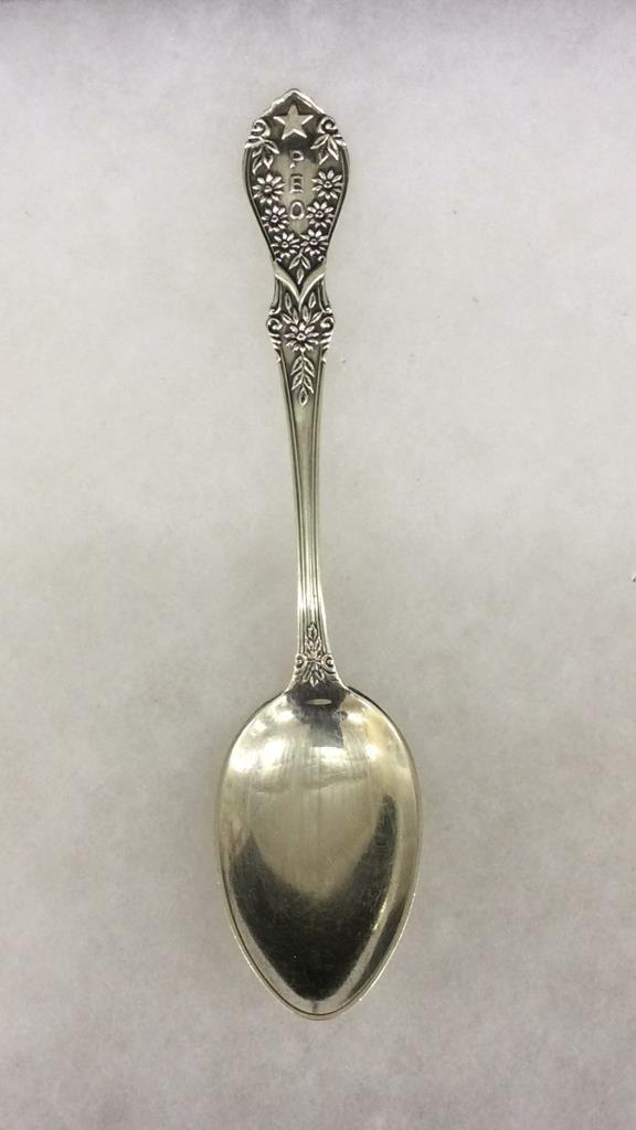 Set of 9 Sterling Silver Spoons