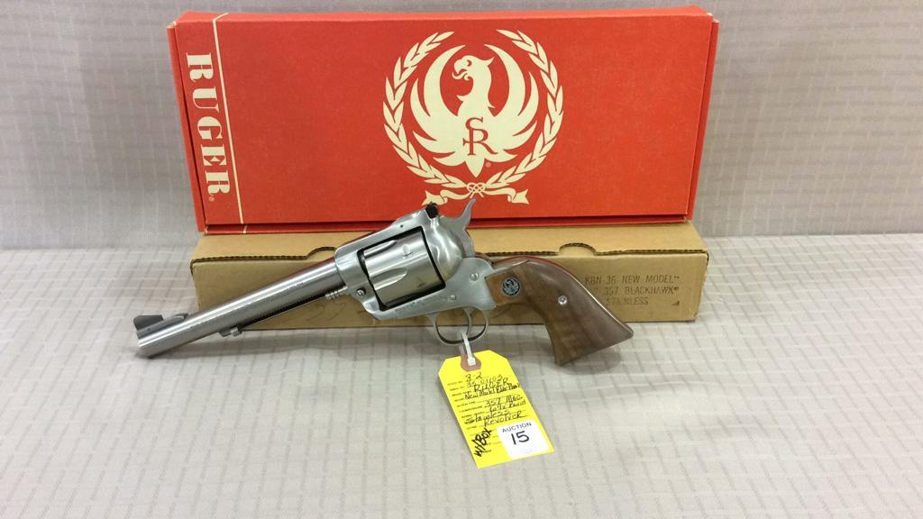 Ruger New Model Blackhawk .357 Mag Cal Stainless