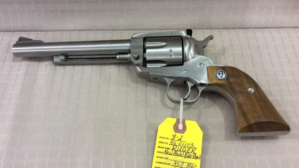 Ruger New Model Blackhawk .357 Mag Cal Stainless