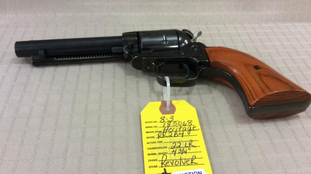 Heritage Mfg. Co Model RR22B4 22 LR Revolver