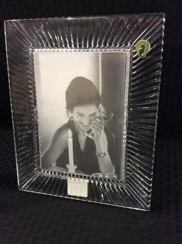 Lot of 2 Waterford Crystal Frames-One w/ Box