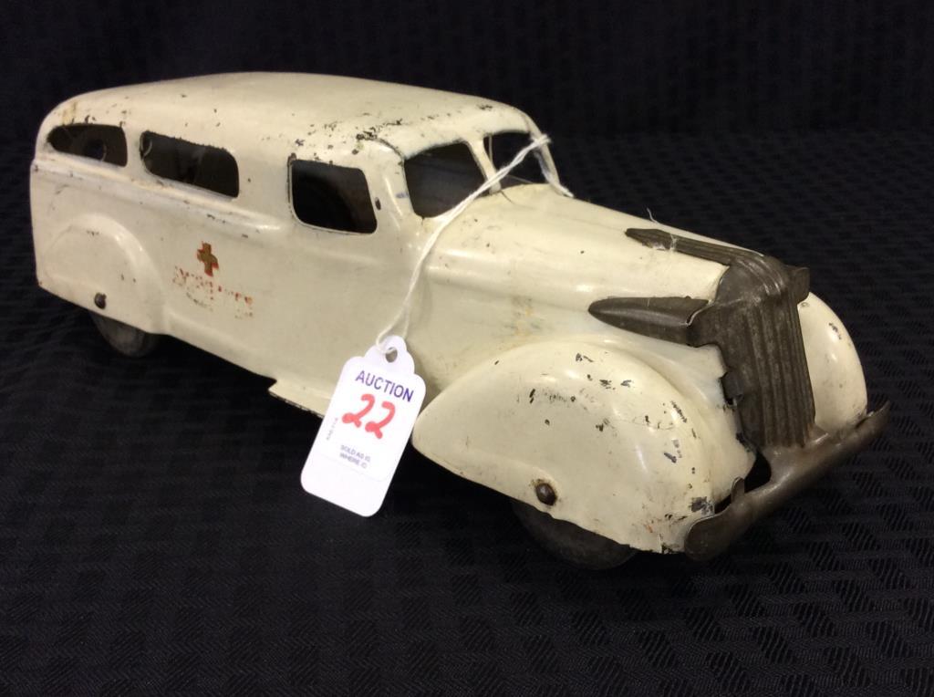 Wyandotte Metal Toy Ambulance