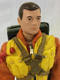 Vintage 1964 GI Joe Fighter Pilot Figure  w/