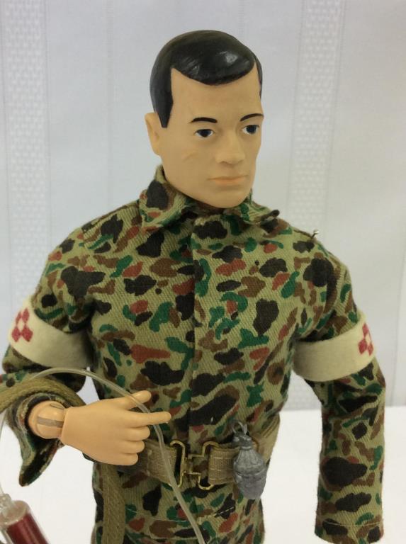 Vintage 1964 GI Medic Figure  w/ Accessories