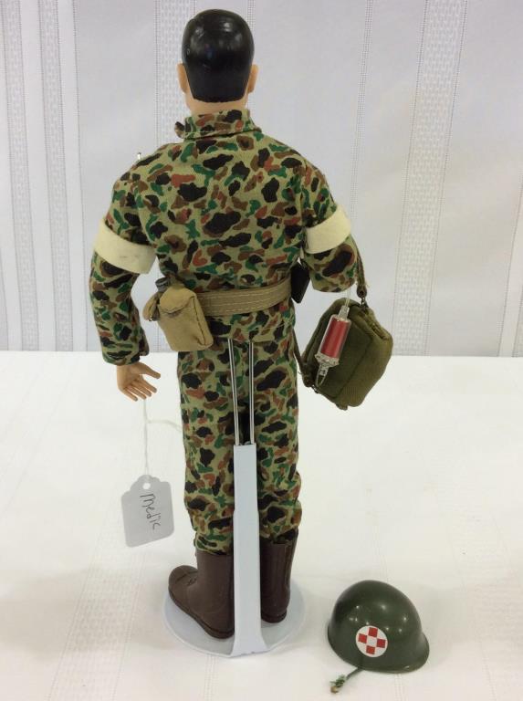 Vintage 1964 GI Medic Figure  w/ Accessories